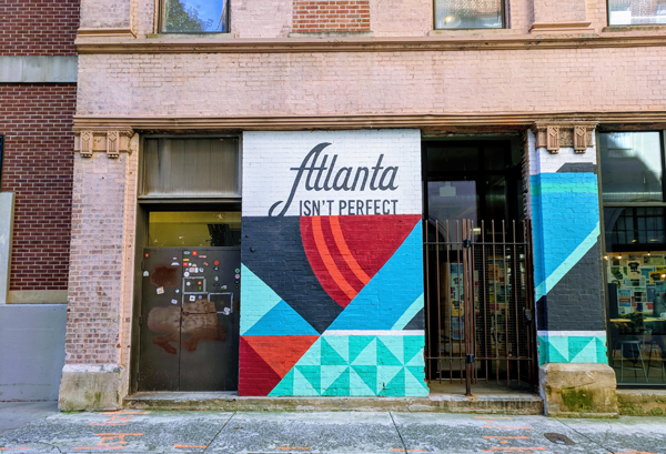 Atlanta Isn't Perfect Mural